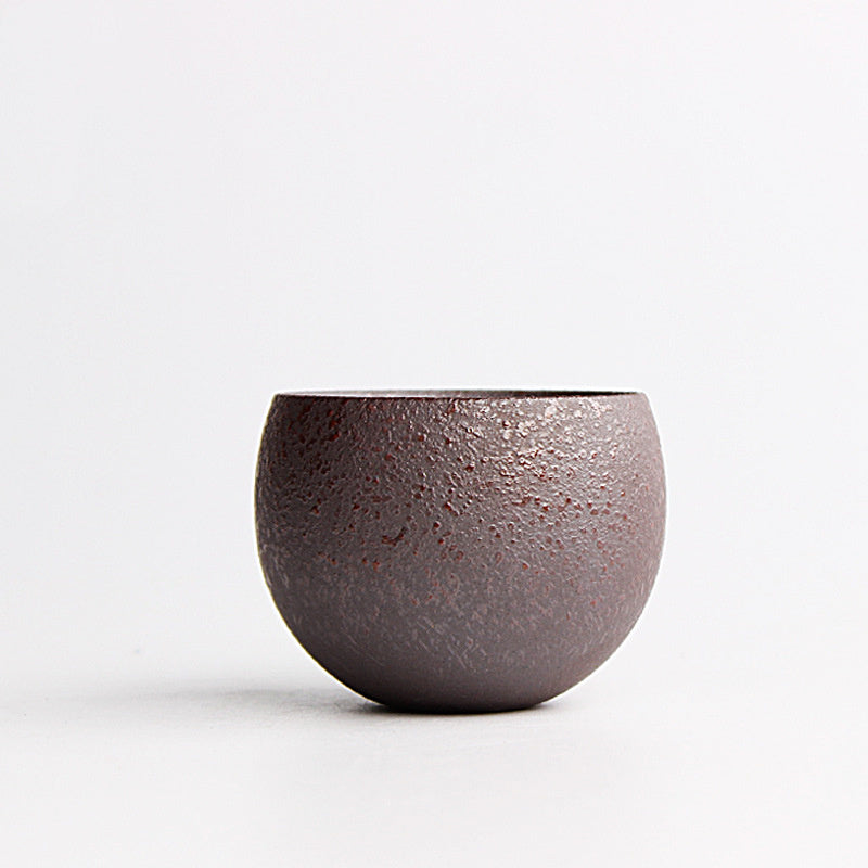 Japanese Ceramic Tea Cup | Handmade Hantao Style Fall Pattern Green Tea Cup (120ml)