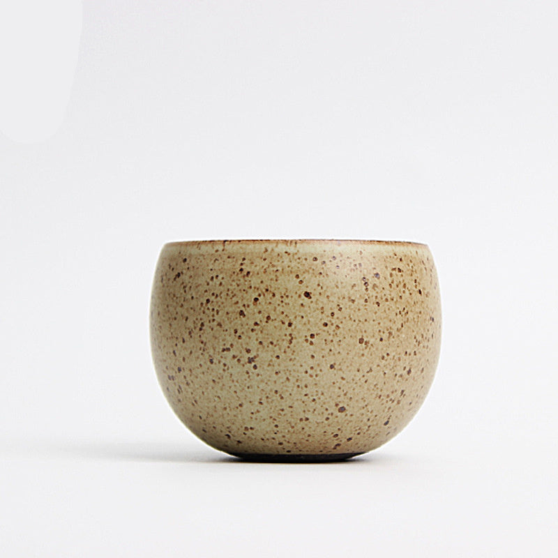 Japanese Ceramic Tea Cup | Handmade Hantao Style Fall Pattern Green Tea Cup (120ml)
