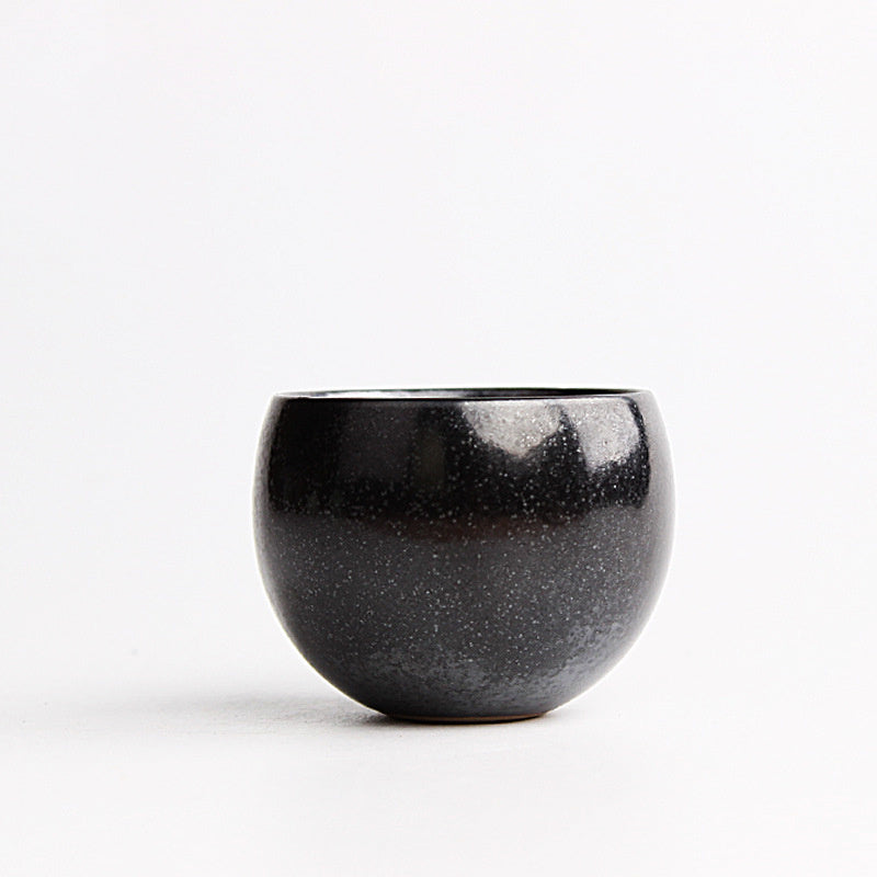 Japanese Ceramic Tea Cup | Handmade Hantao Style Fall Pattern Green Tea Cup (120ml)