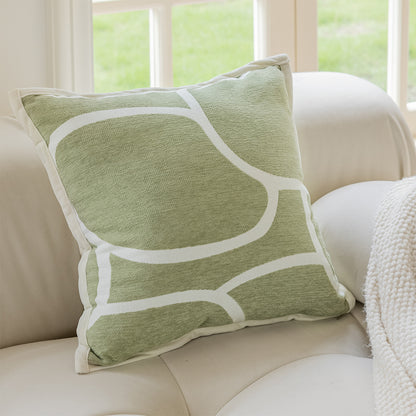 Nordic Modern Minimalist Throw Pillow Cover | Pure Cotton Cream Style Sofa Decor