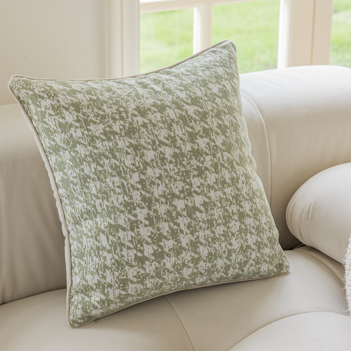 Nordic Modern Minimalist Throw Pillow Cover | Pure Cotton Cream Style Sofa Decor